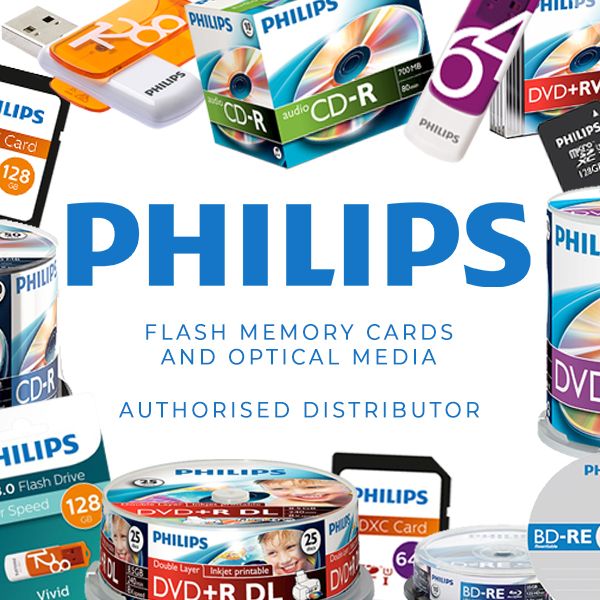 Philips Memory Cards and Discs